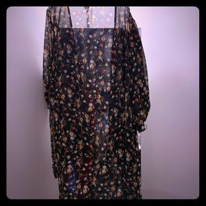 Cute sheer cover up!